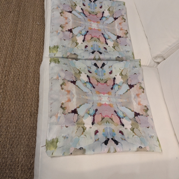 Abstract Patterned Throw Pillows - Picture 2 of 2